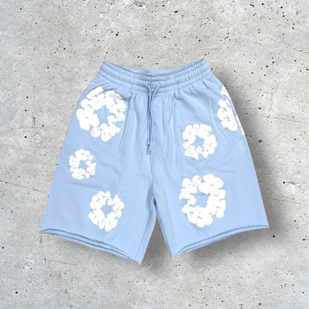 Denim Tears Powder Blue Shorts S/M - Free Shipping
